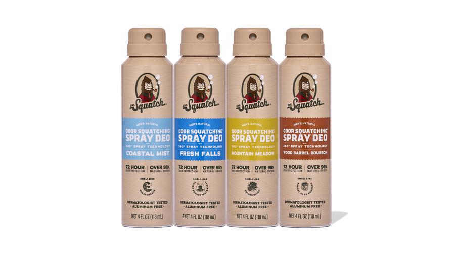 Spray Deodorant 4-Pack G4