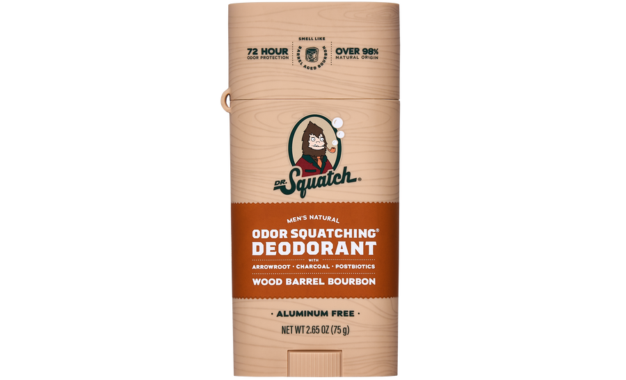 Wood Barrel Bourbon Deo Flask P8