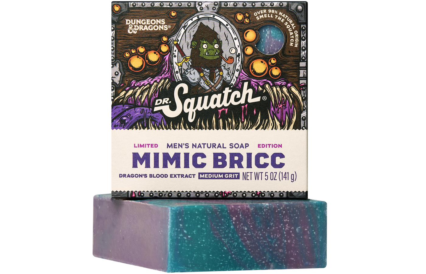 Dungeons & Dragons Mimic Bricc 3-Pack - Exclusive Limited Edition Bar Soap F4