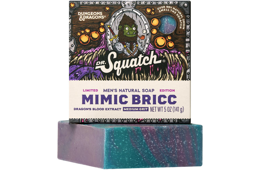 Dungeons & Dragons Mimic Bricc 3-Pack - Exclusive Limited Edition Bar Soap F4