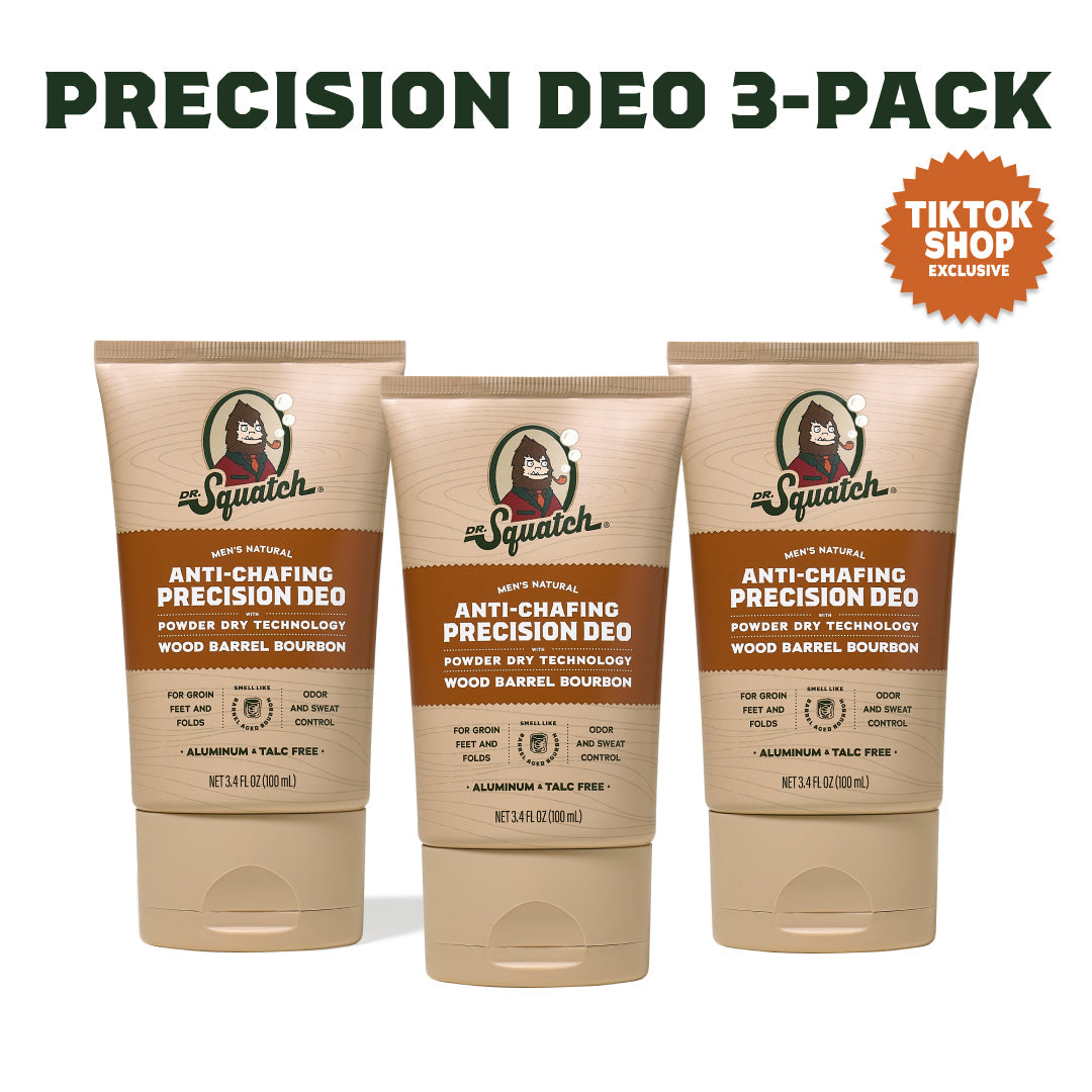 Precision Deo Wood Barrel Bourbon - 3-Pack D6