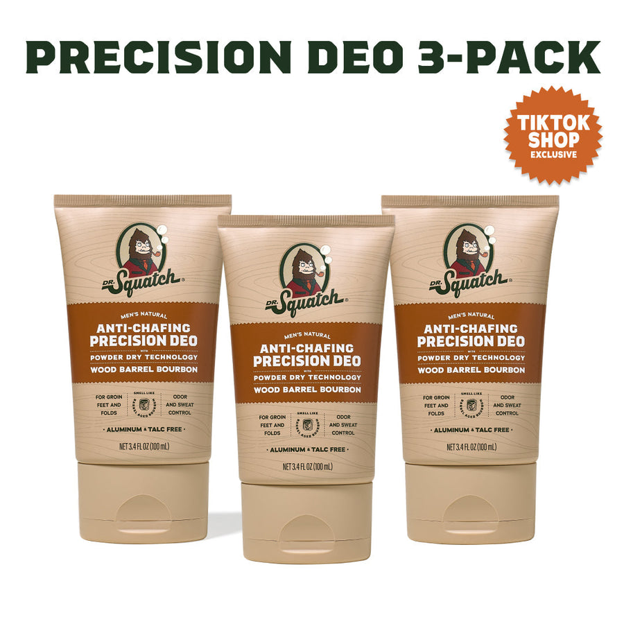 Precision Deo Wood Barrel Bourbon - 3-Pack D6