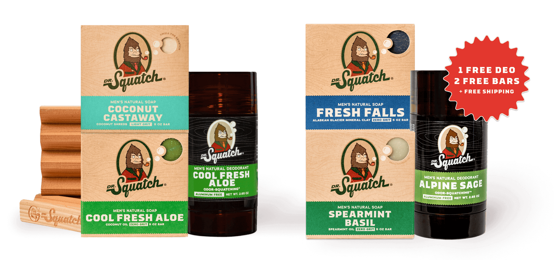 Deodorant & Soap Starter Set H7
