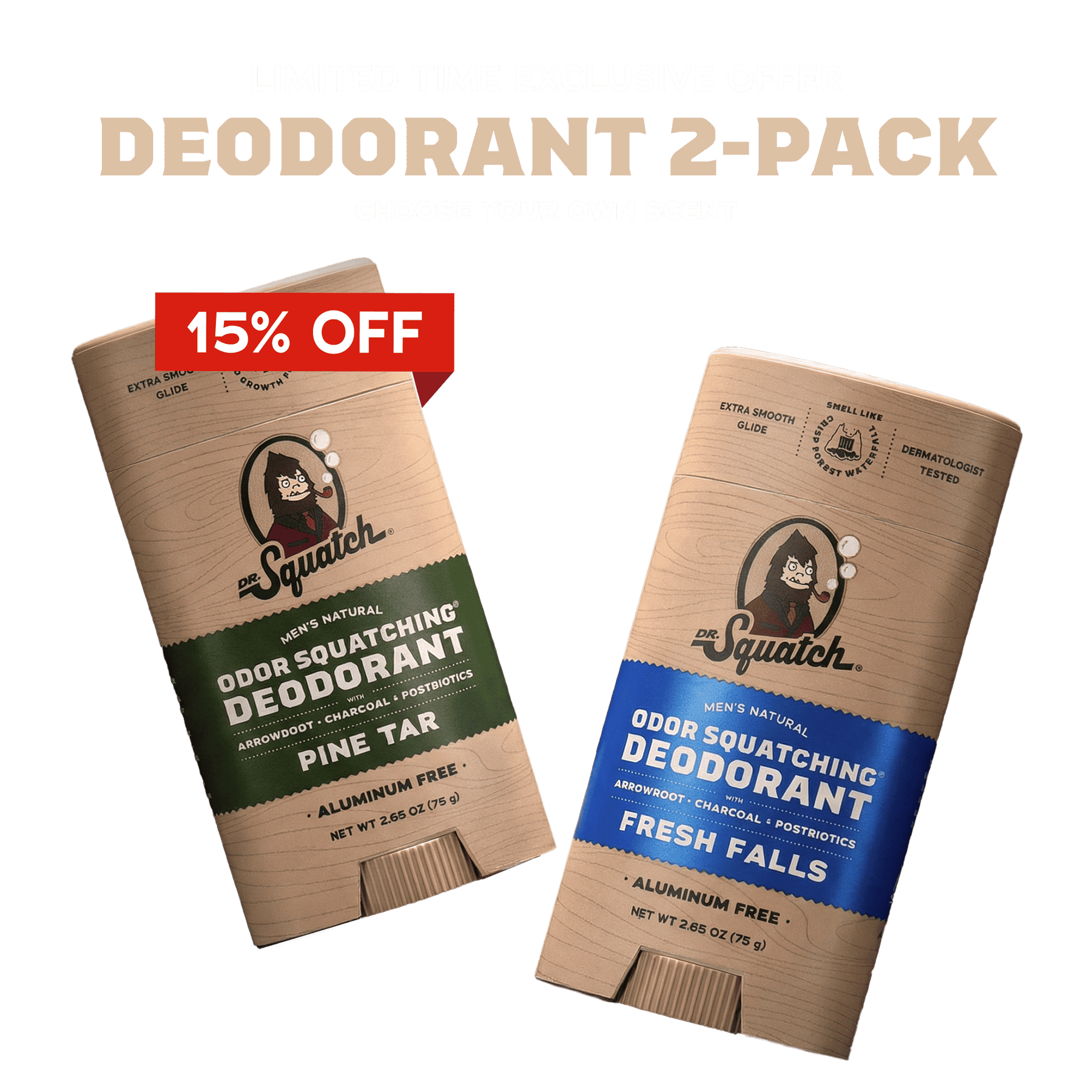 Exclusive: Deodorant 2-Pack Offer S3