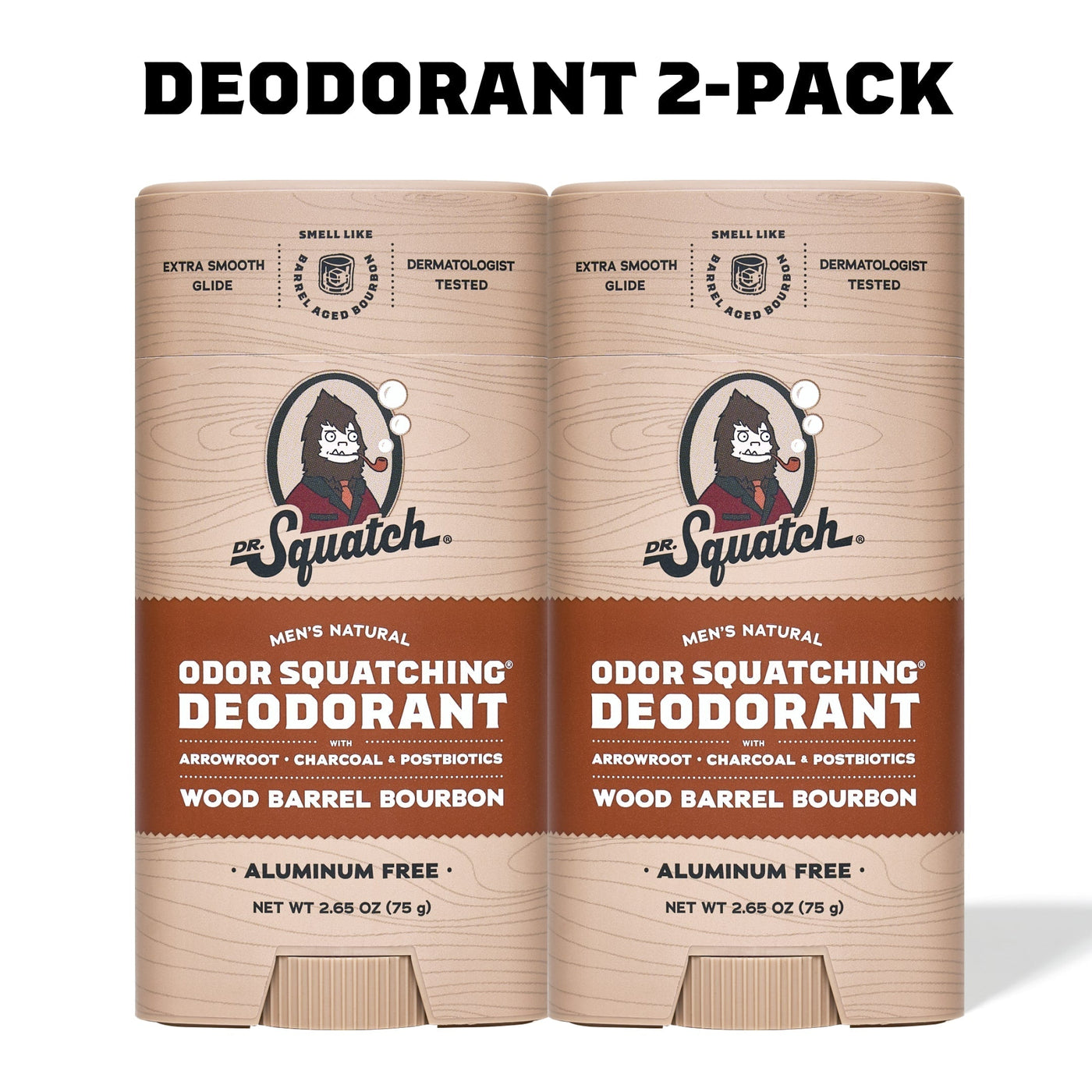 Wood Barrel Bourbon 2-Pack Deodorant K7