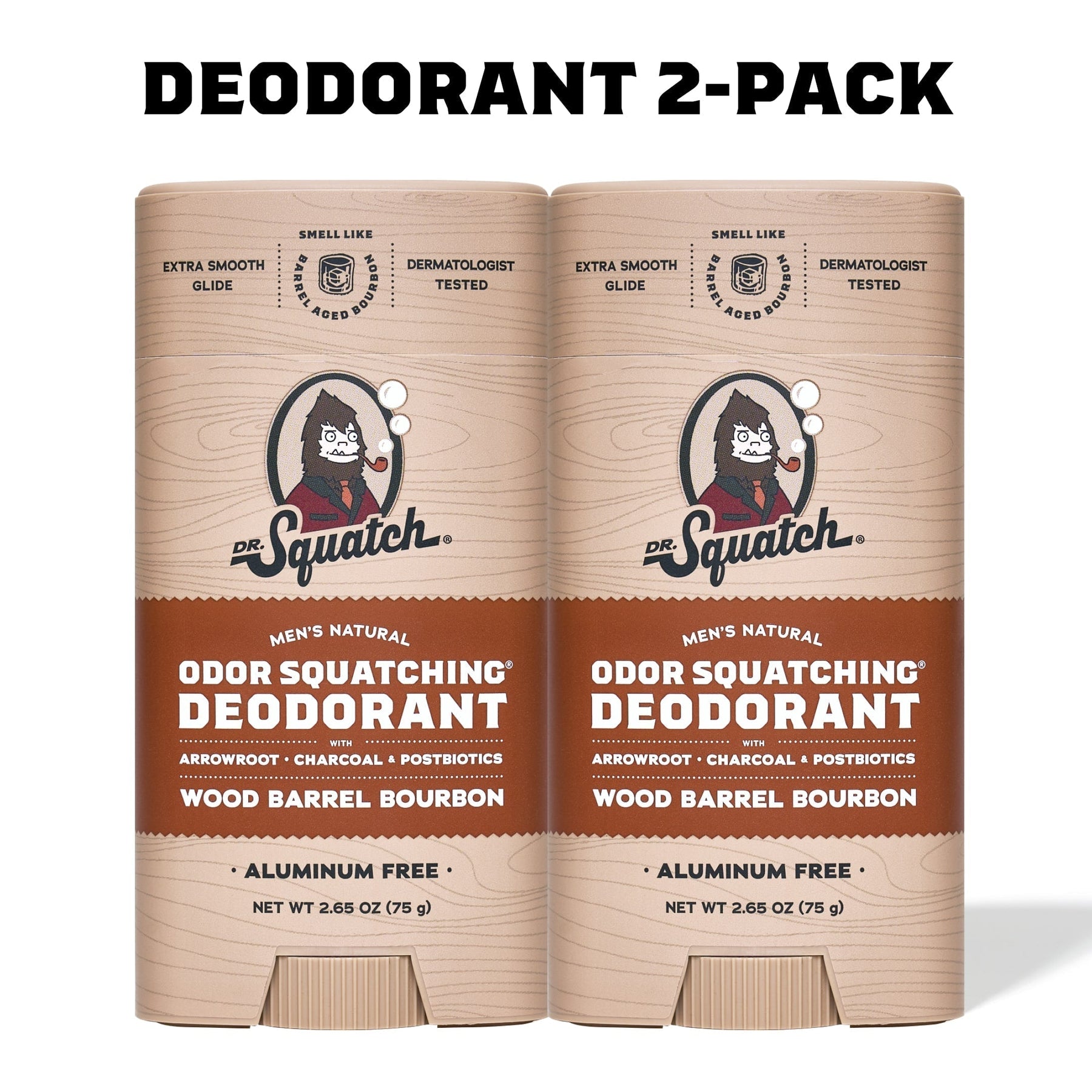 Wood Barrel Bourbon 2-Pack Deodorant K7
