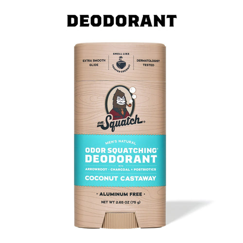 Dr. Squatch Coconut Castaway Deodorant gift set