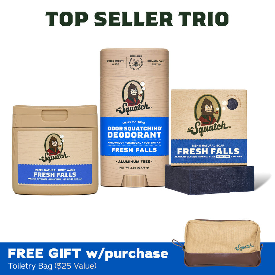 Soap, Deo, Body Wash + GWP Bag - Fresh Falls T5