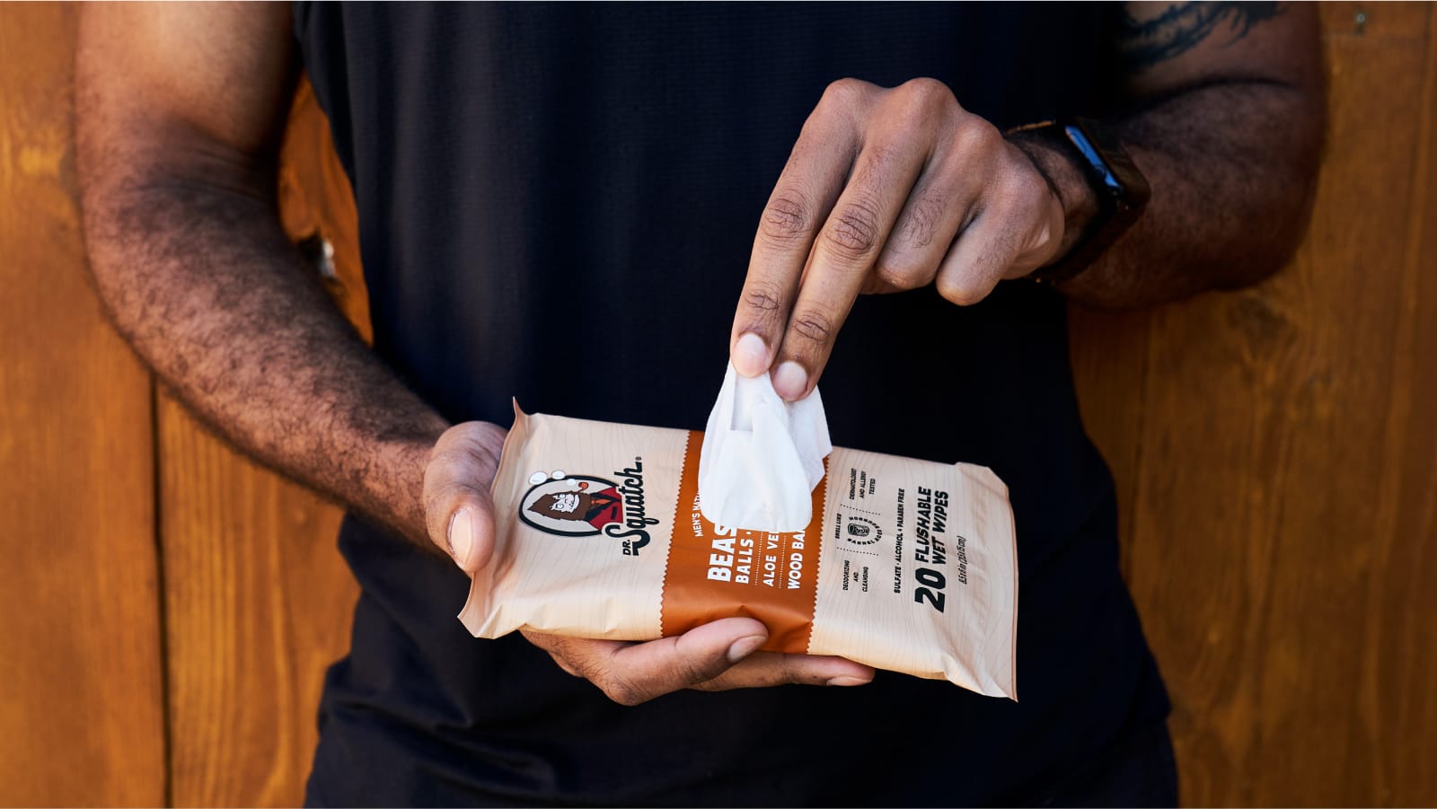 FREE Wood Barrel Bourbon Wipes E5