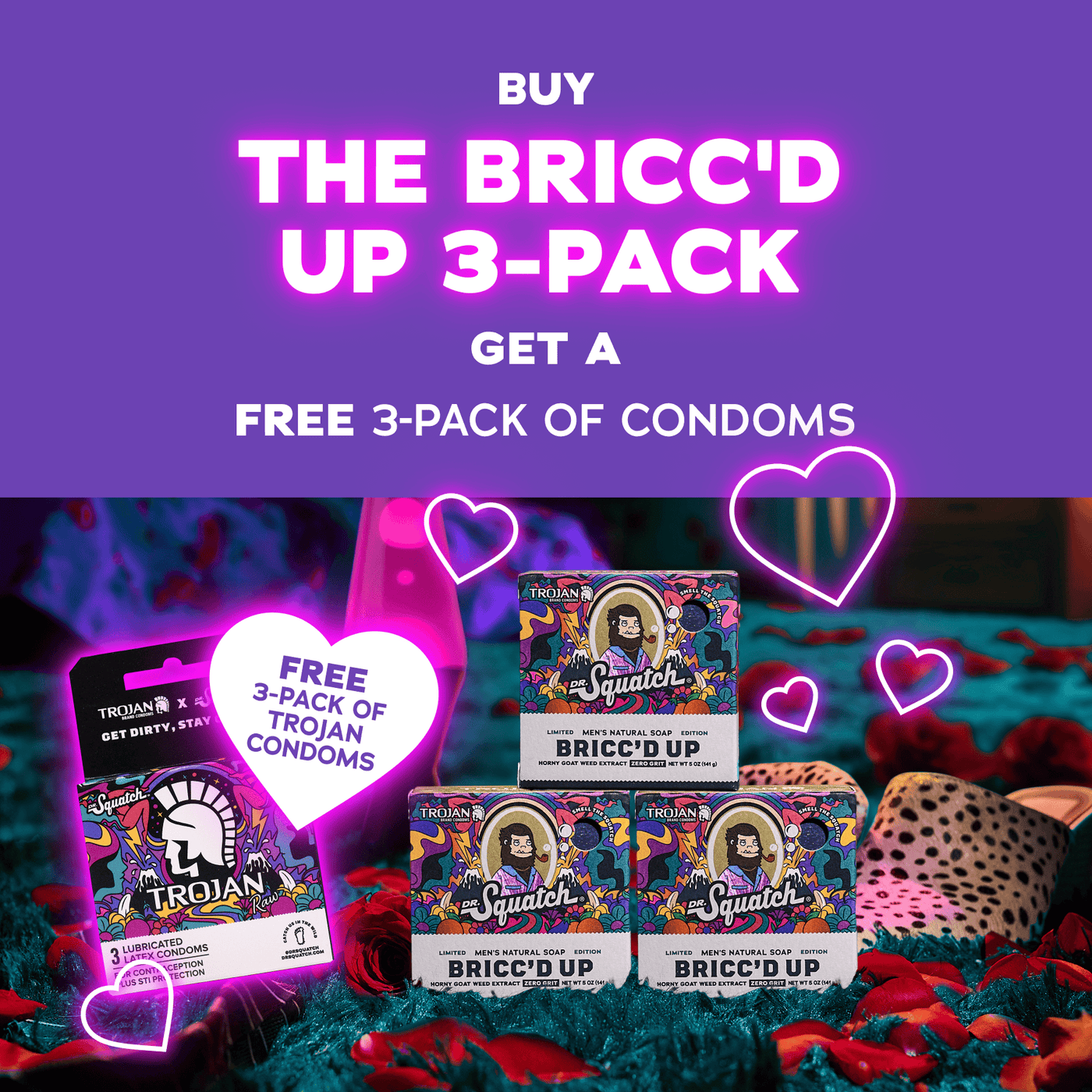 Bricc'd Up Condom 3-Pack G5