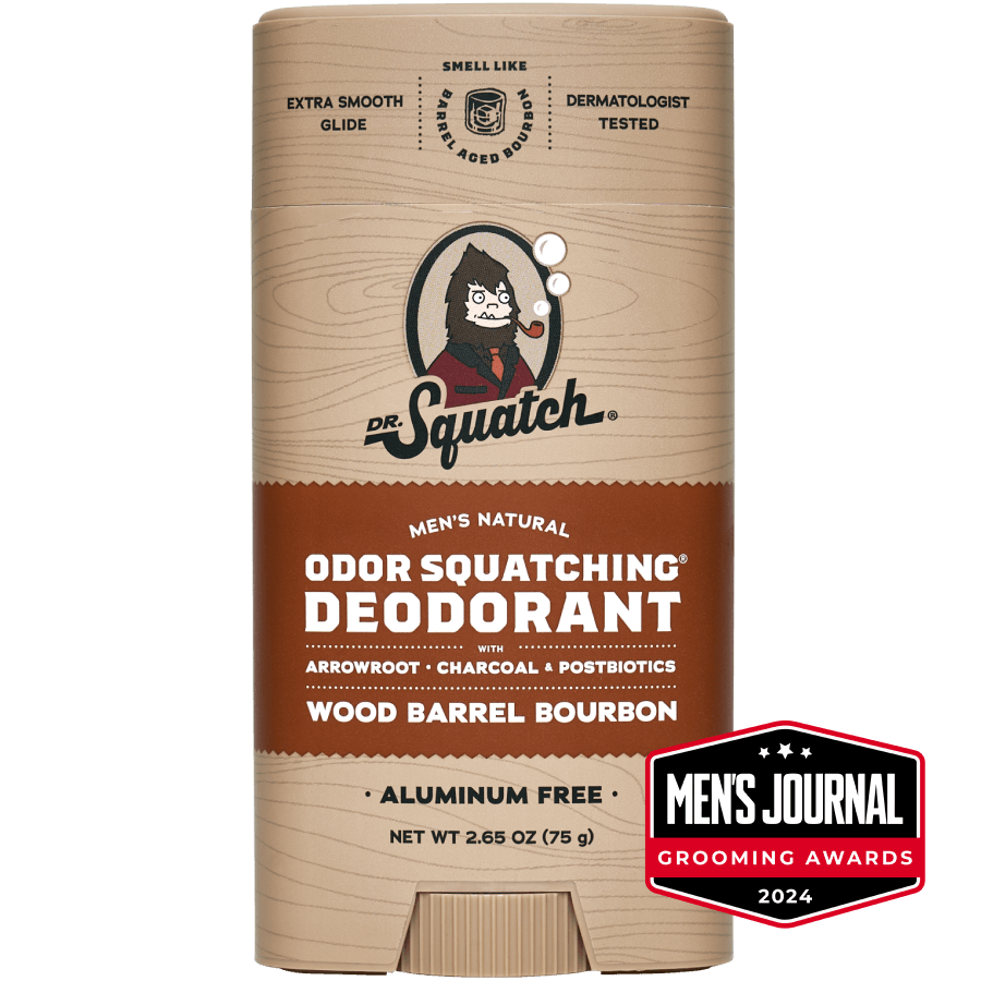 Essentials: Wood Barrel Bourbon Deodorant V2