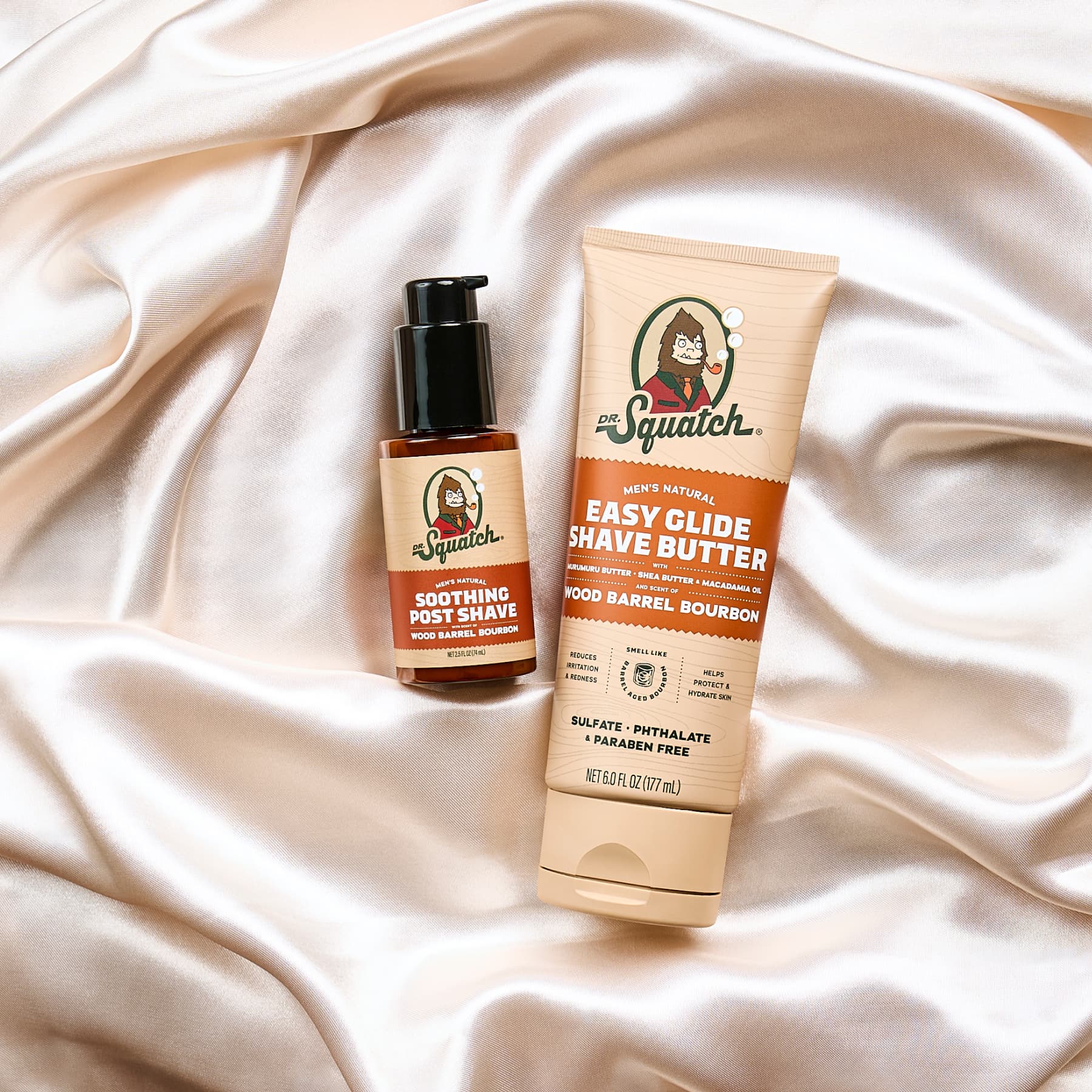Wood Barrel Bourbon Smooth Shave Bundle F7