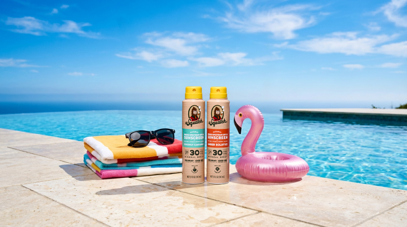 Spray Sunscreen 2-Pack | SPF 30 UVA/UVB Protection | Non-Greasy Mineral Sunscreen for Men Z0
