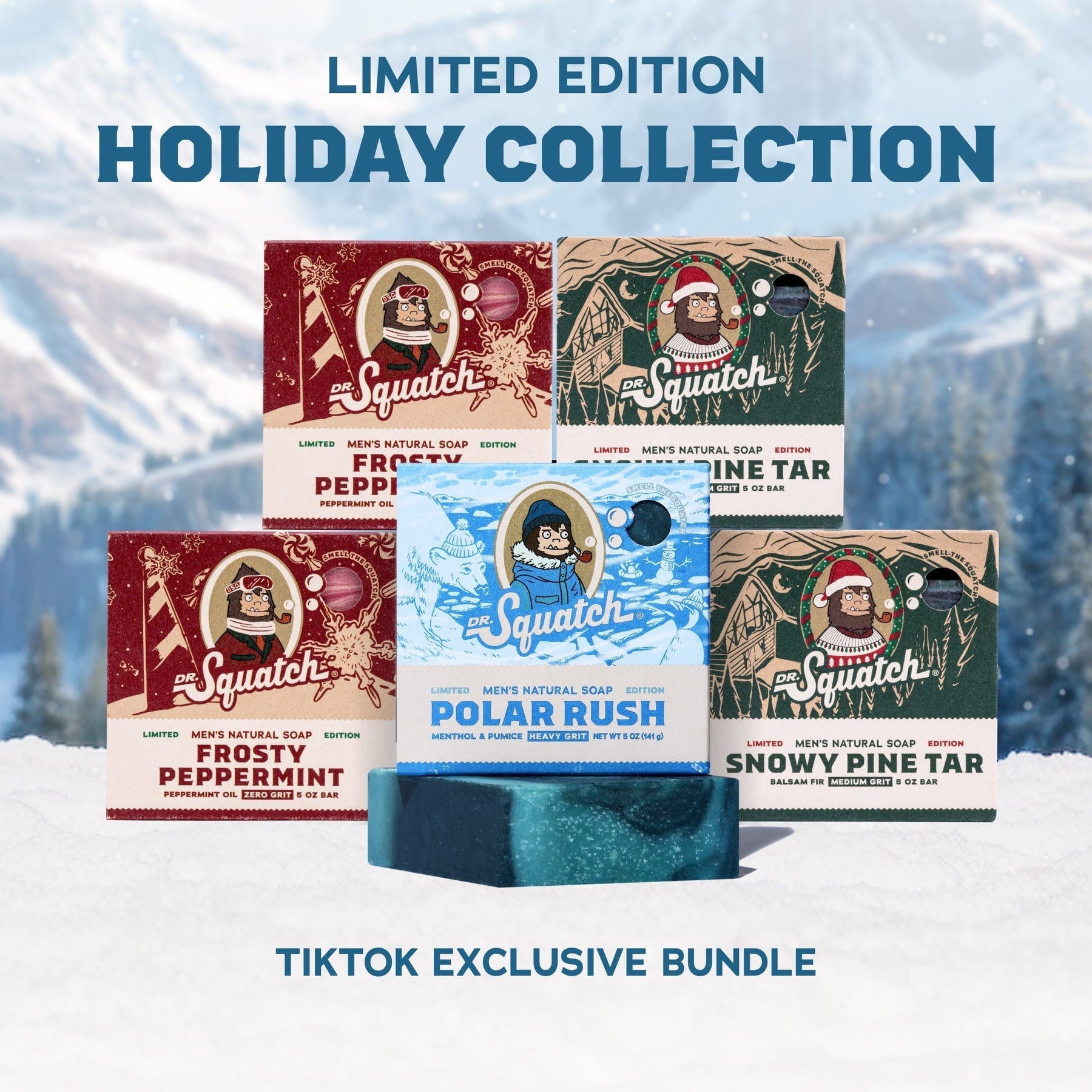 5-Pack Holiday Soap R4
