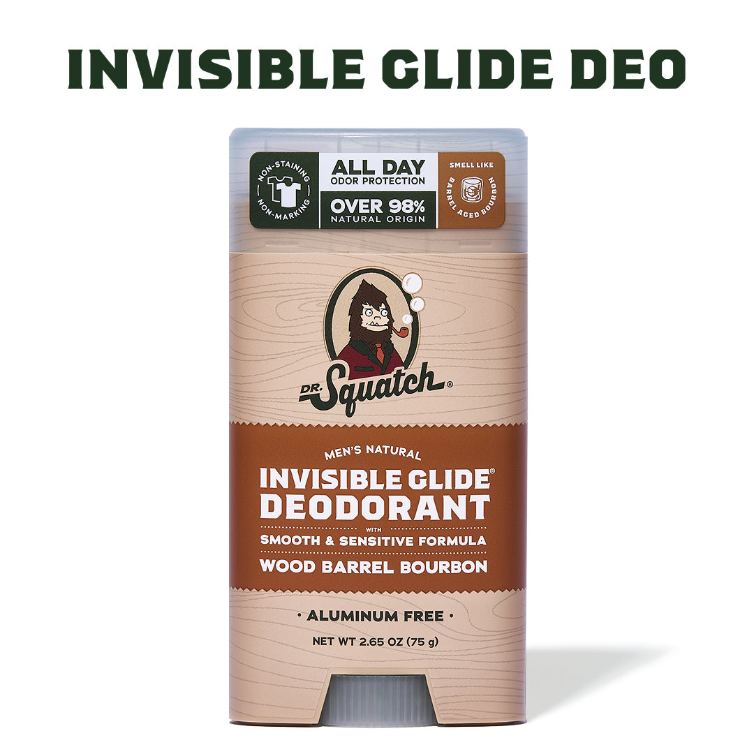 Wood Barrel Bourbon Invisible Glide Deo S1