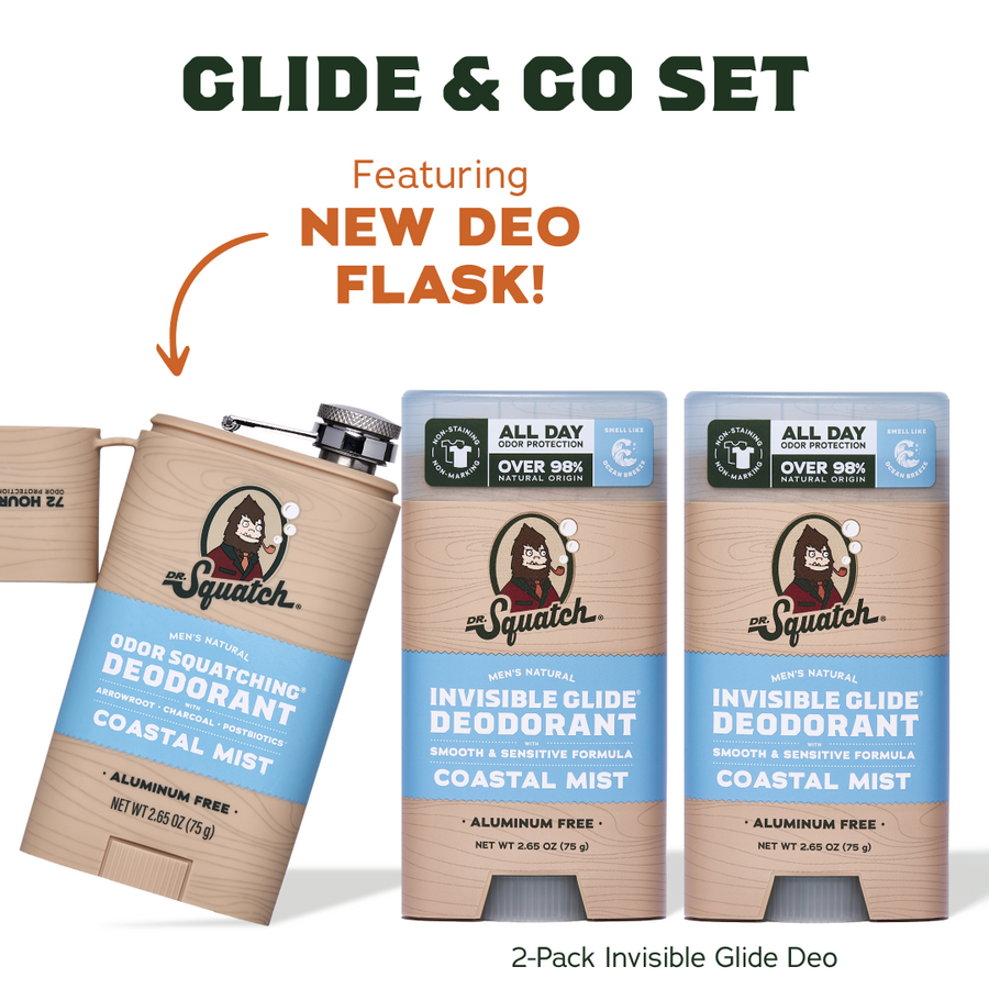 Coastal Mist IG Glide 2-Pack + Deo Flask W4