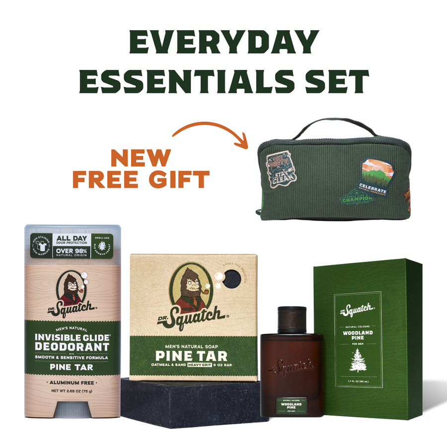 Everyday Essentials Set - Pine Tar R1
