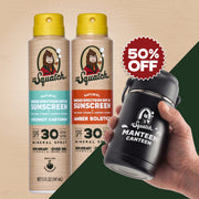 2-Pack Sunscreen + Manteen Canteen F2