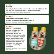 2-Pack Sunscreen + Manteen Canteen F2