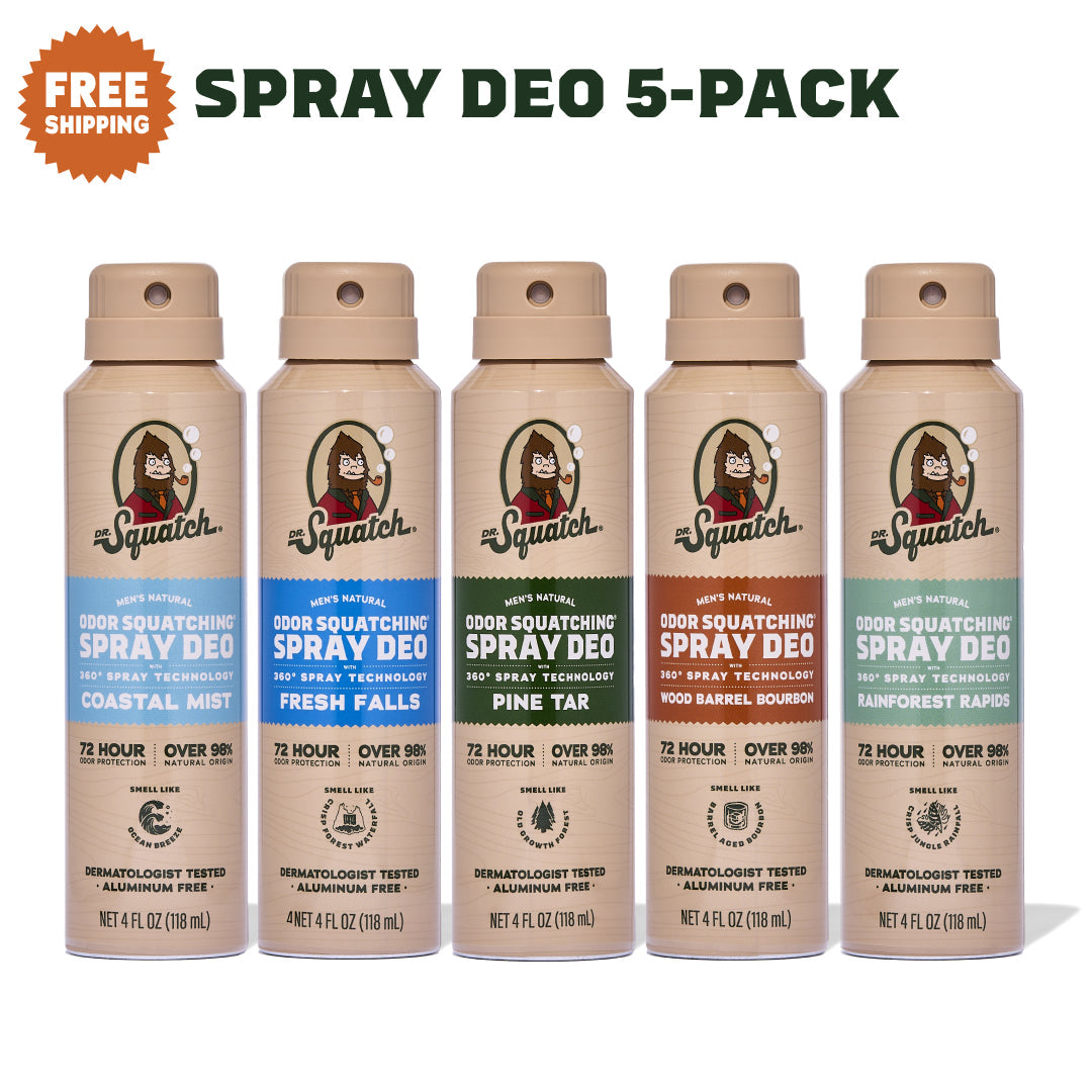 Spray Deo 5-Pack W9