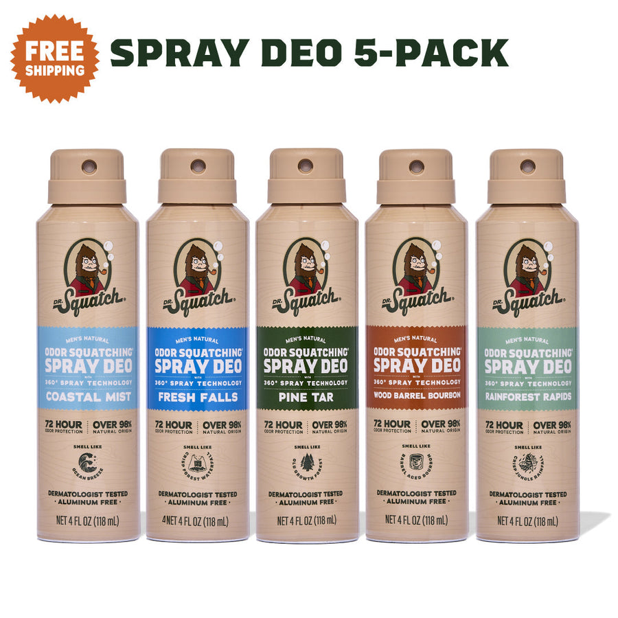 Spray Deo 5-Pack W9