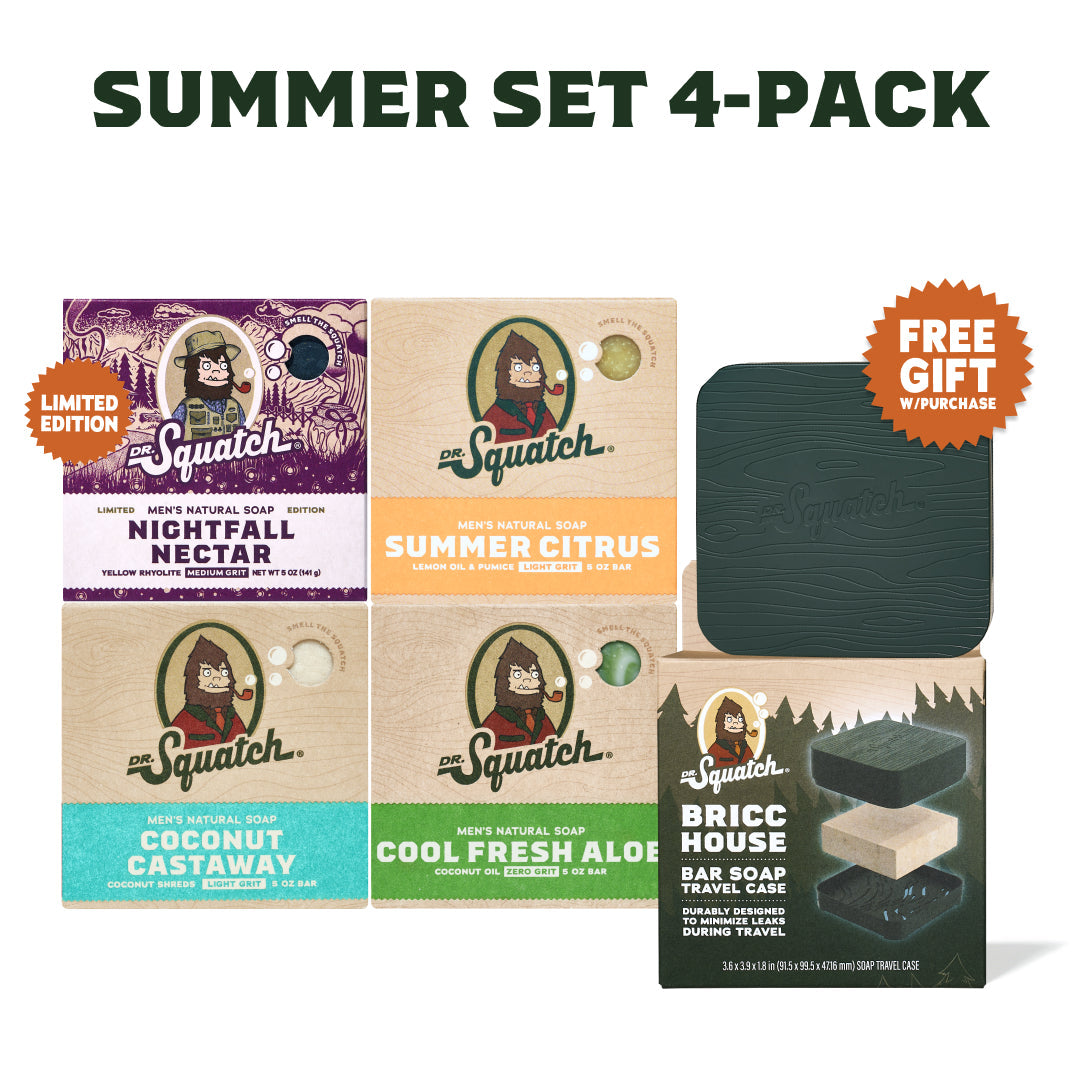 Summer Set 4-Pack + GWP Travel Case V9