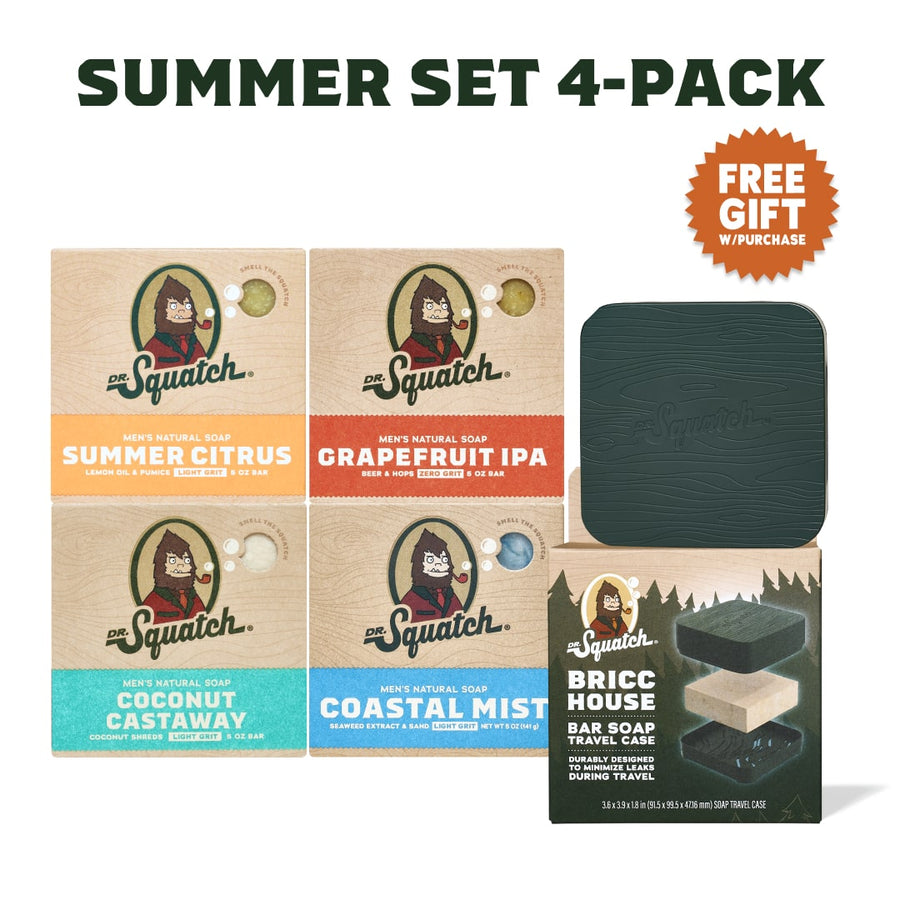 Summer Set 4-Pack + GWP Travel Case Z8