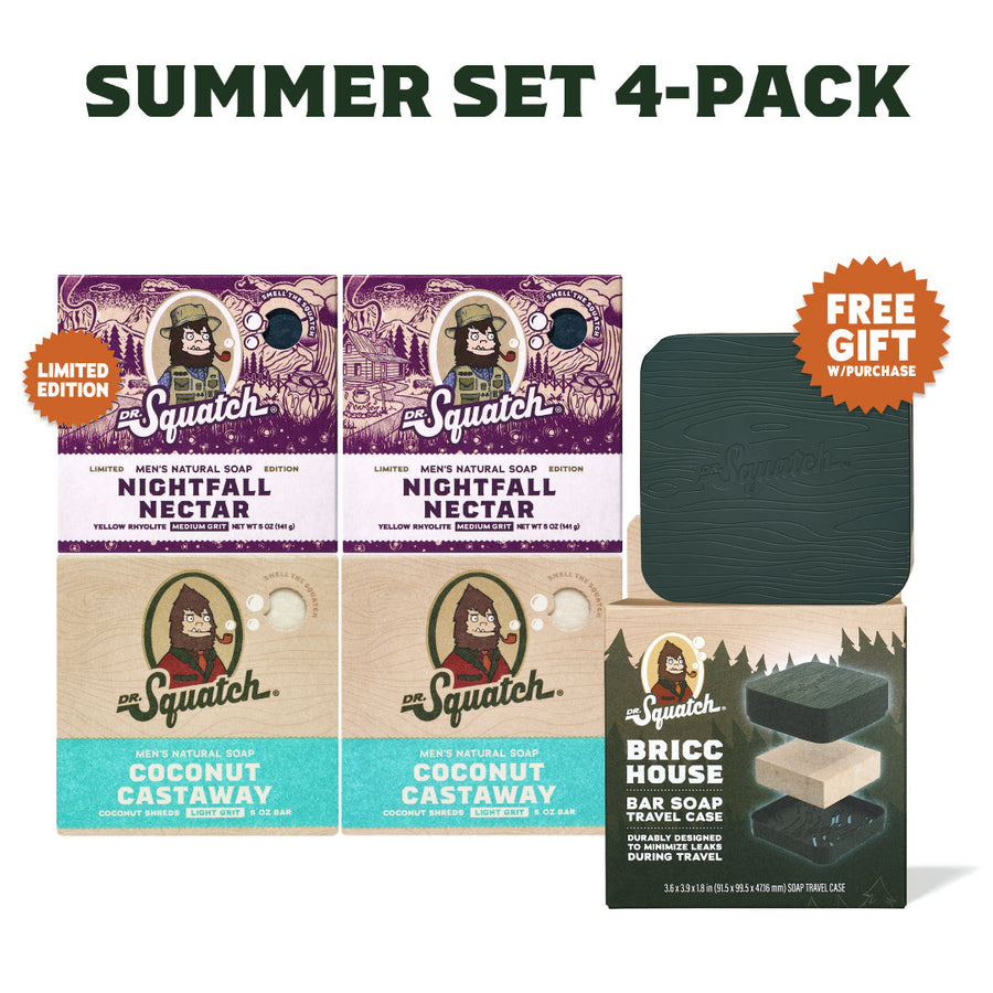 Summer Set 4-Pack + GWP Travel Case Z5