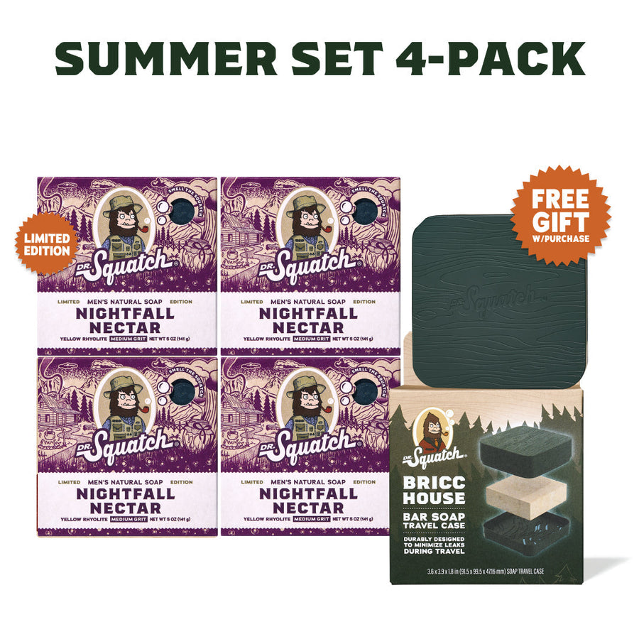 Summer Set 4-Pack + GWP Travel Case F9