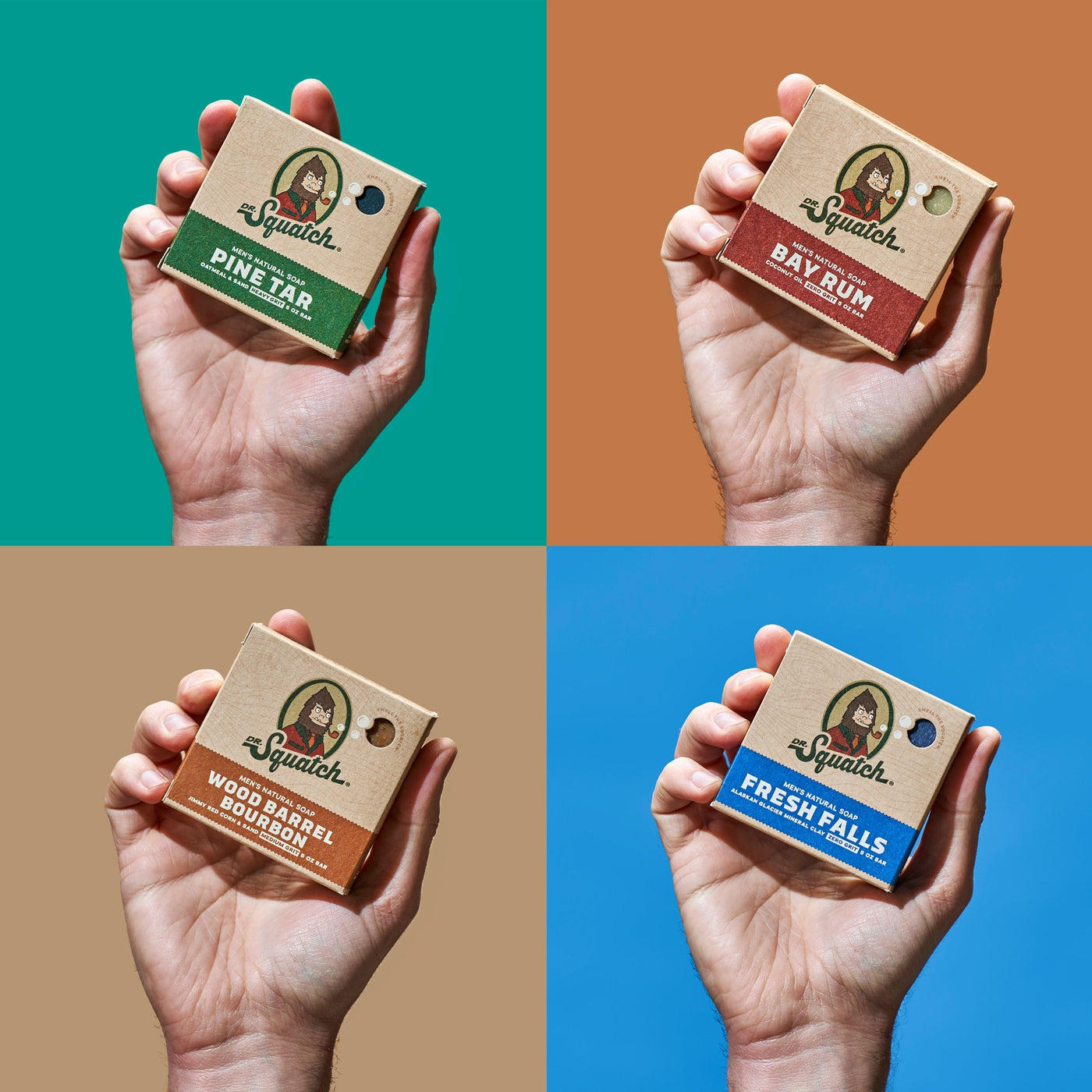 TikTok Best Sellers 4-Pack Natural Bar Soap Q4