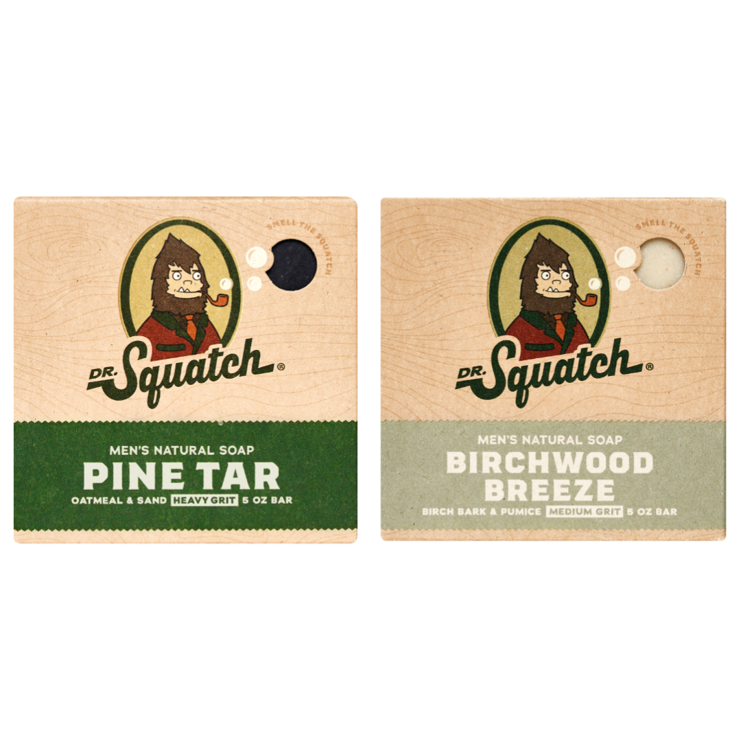 Woodsy 2-Pack Natural Bar Soap Y8