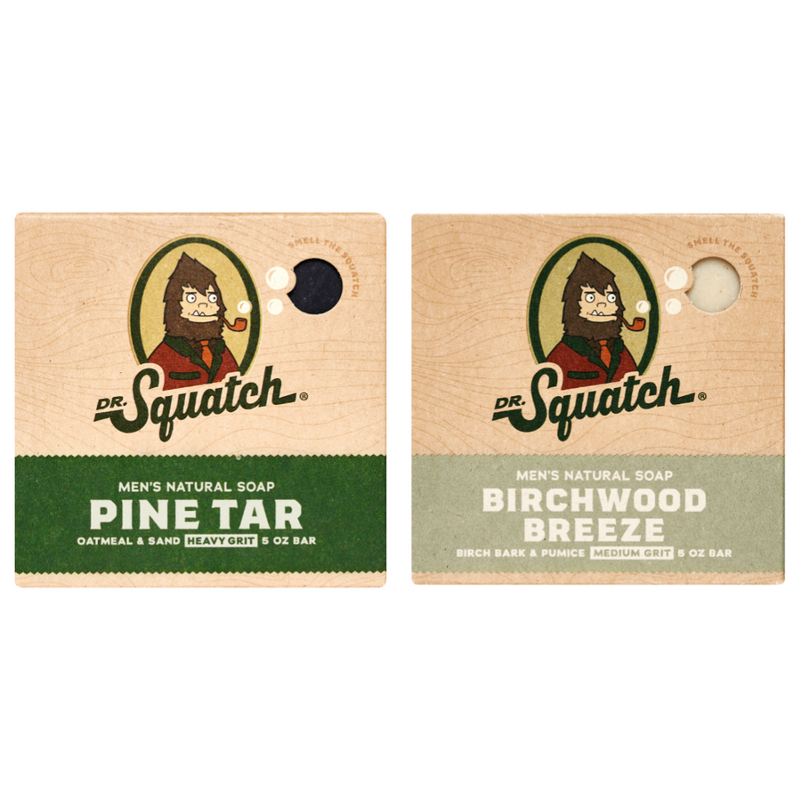 Woodsy 2-Pack Natural Bar Soap Y8