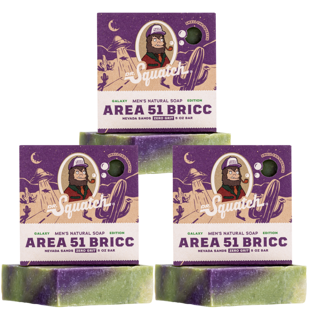 Area 51 Bar Soap 3-Pack Limited Edition G1