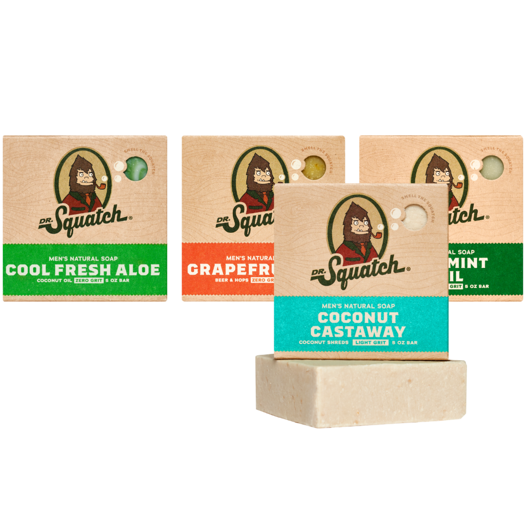 Clean 4-Pack Natural Bar Soap R9