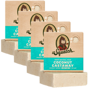 4-Pack Coconut Castaway Natural Bar Soap W3