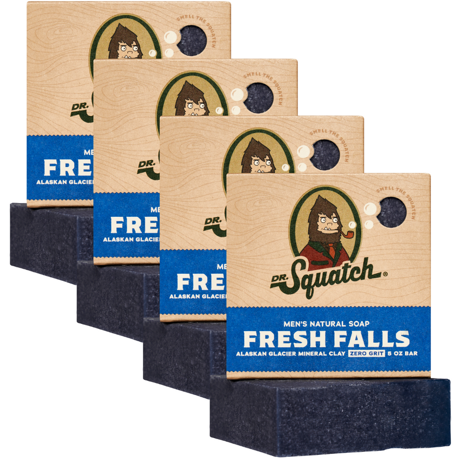 4-Pack Fresh Falls Natural Bar Soap W0