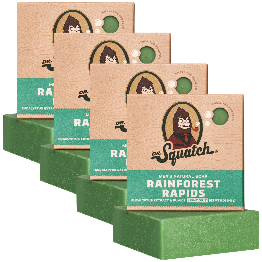 4-Pack Rainforest Rapids Natural Bar Soap J1