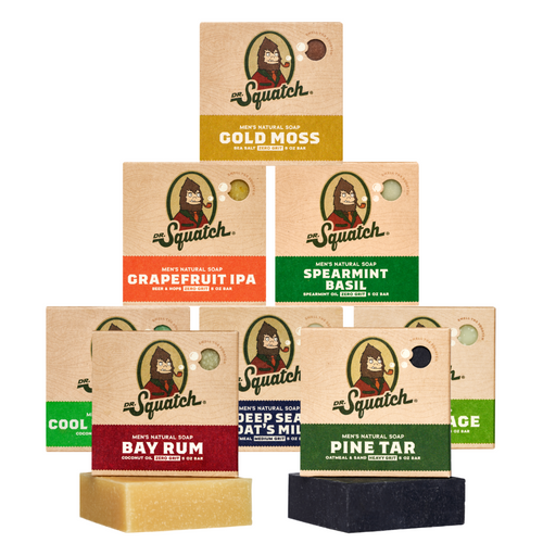 Dr. Squatch Classics 8-Pack Natural Bar Soap gift set — product photo 1 of 6