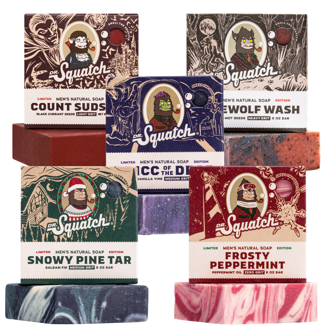 Holiday Hangover 5-Pack Natural Bar Soap R6