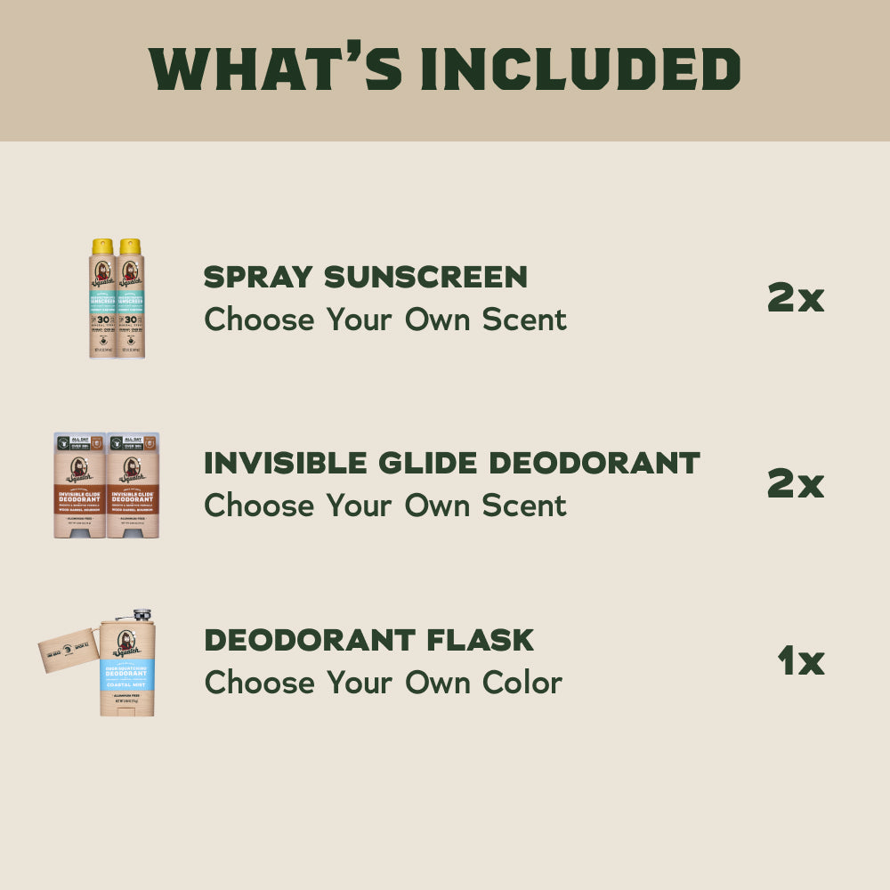 Festival Set + FREE Deo Flask V1