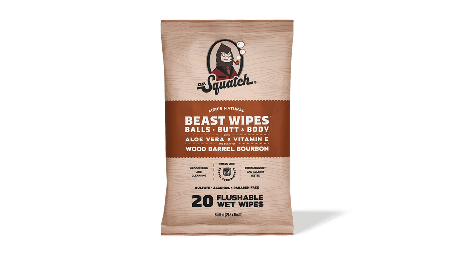 FREE Wood Barrel Bourbon Wipes E5