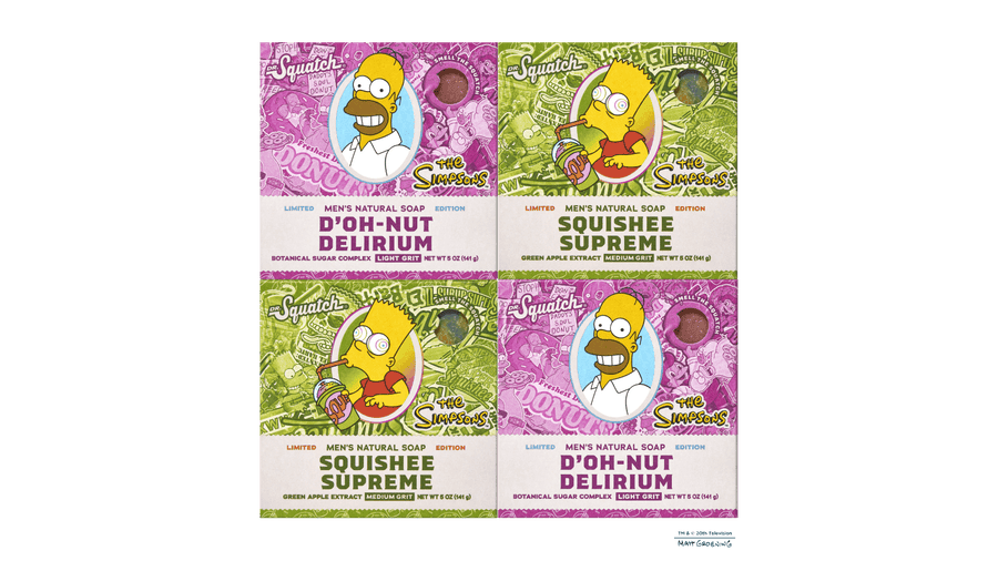 Simpsons Suds 4-Pack F0