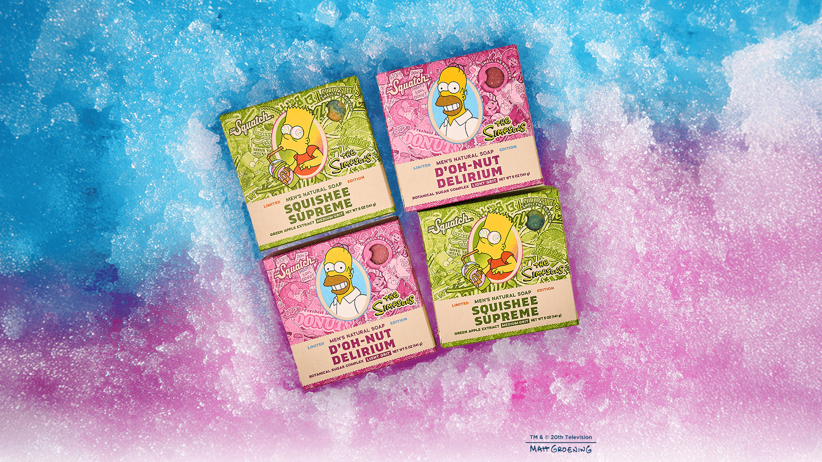 Simpsons Suds 4-Pack F0