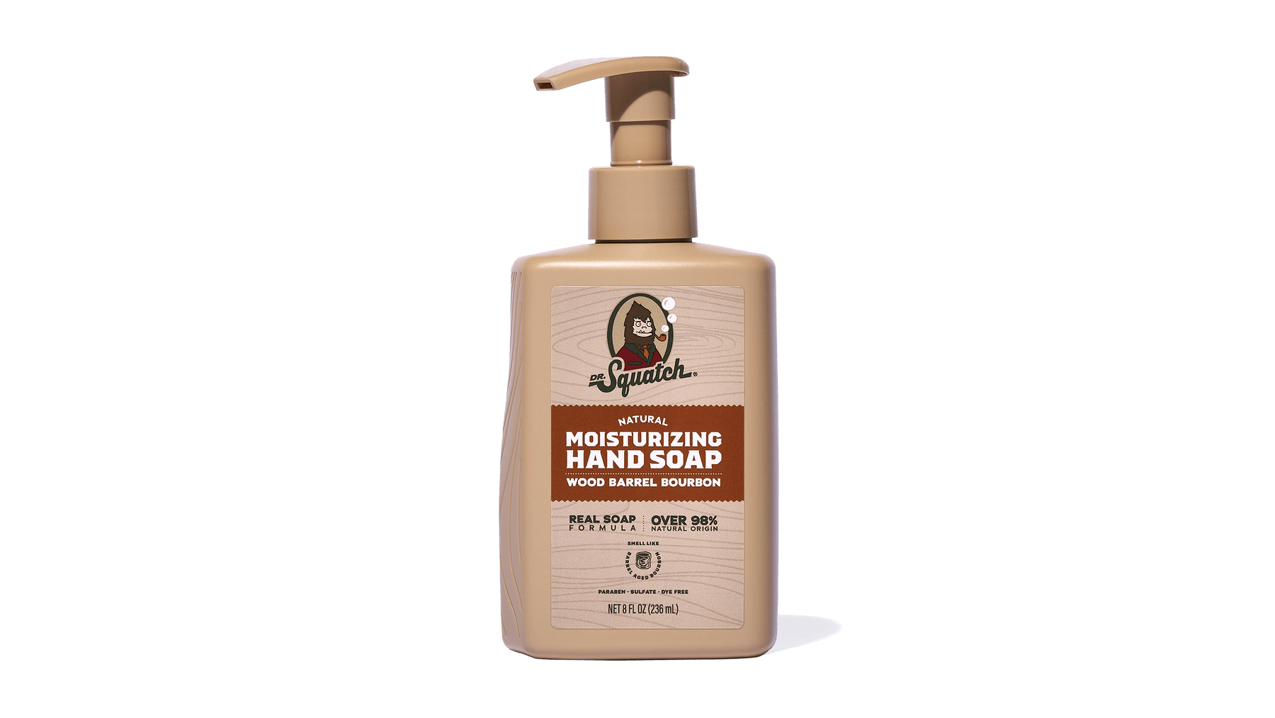 Wood Barrel Bourbon Hand Soap T3